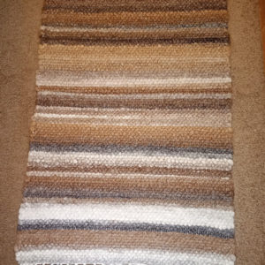 Alpaca rug from Stone Bridge Farm Alpacas, Griswold, CT